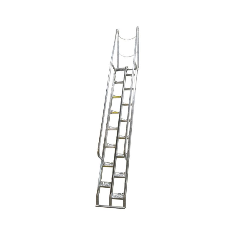 Vestil ATS-10-68-HDG Galvanized Alternate Tread Stair