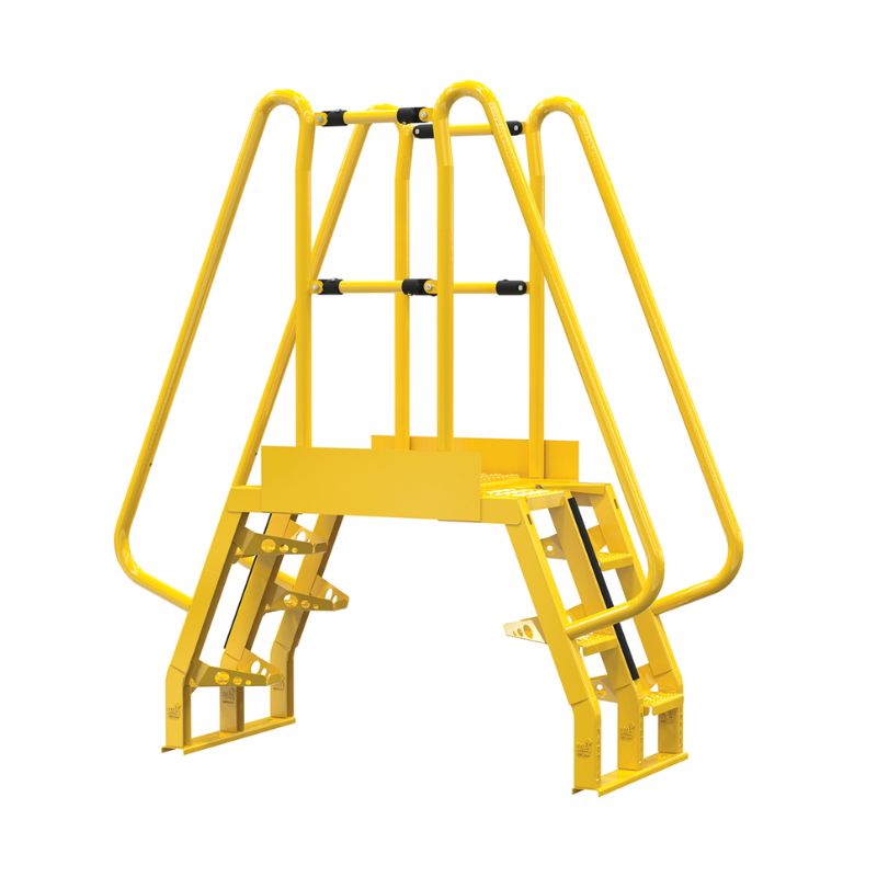 Vestil COLA-2-68-20 Steel Alternating Crossover Ladder