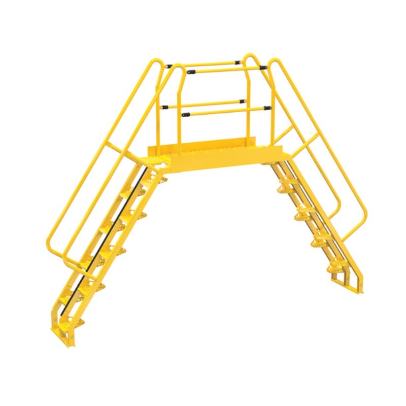 Vestil COLA-6-56-56 Steel Alternating Crossover Ladder