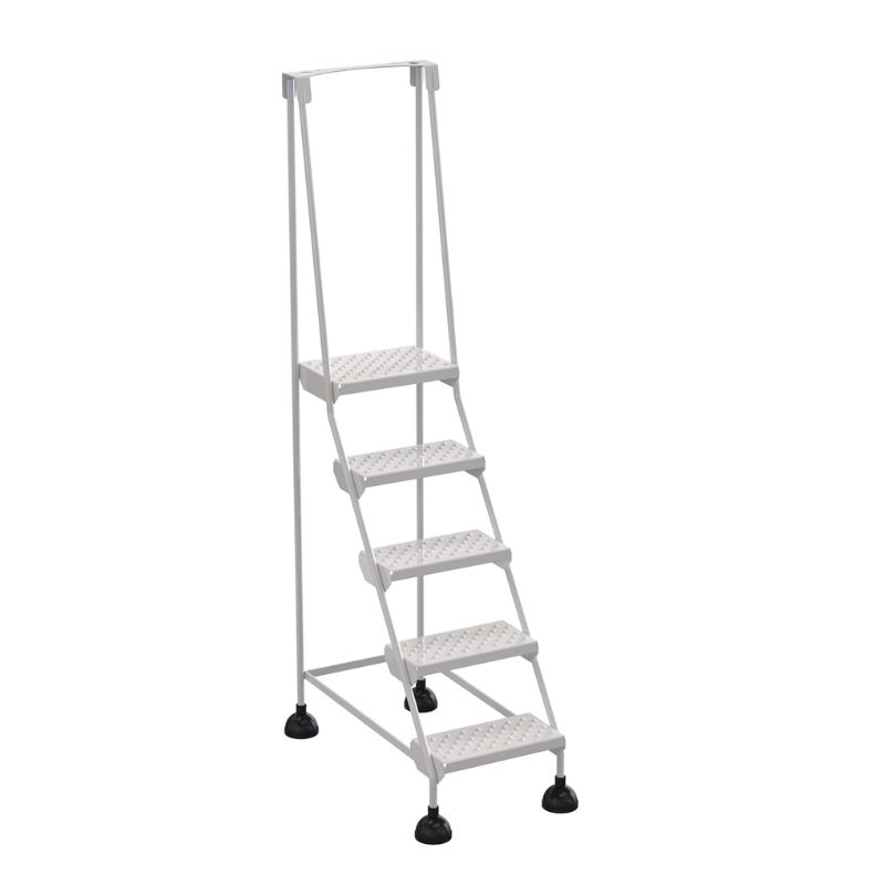 Vestil LAD-5-W-P Steel Commercial Spring Loaded Ladders