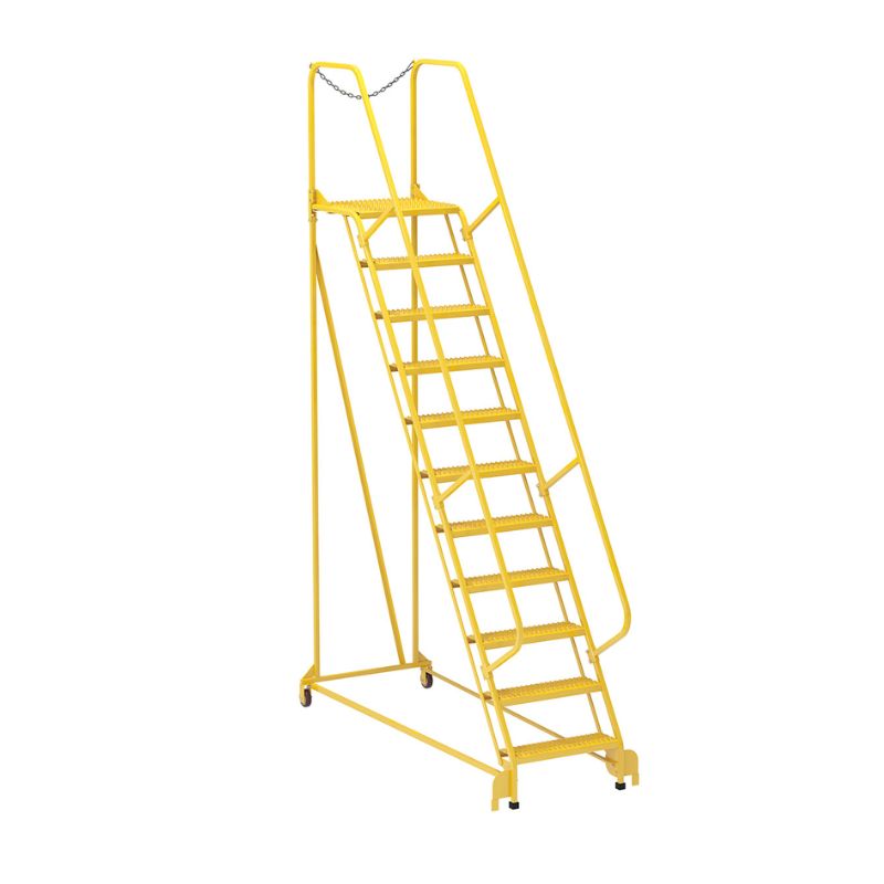 Vestil LAD-MM-11-G-YL Steel Maintenance Ladder