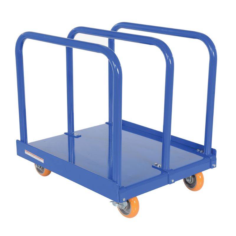 Vestil PRCT-HD-C13C Steel Heavy Duty Panel Cart With Polyurethane Casters