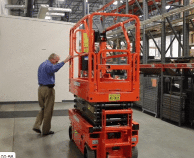 Ballymore Dsl-32 Battery-Powered Drivable Compact Scissor Lift With Roll-Out Cantilevered Platform - Ballymore Dsl-32 Battery-Powered Drivable Compact Scissor Lift With Roll-Out Cantilevered Platform - Material Handling