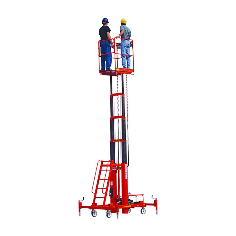 Ballymore MR-20-DC 500 lb. Two-Person Battery-Powered Hydraulic Telescoping Maintenance Lift