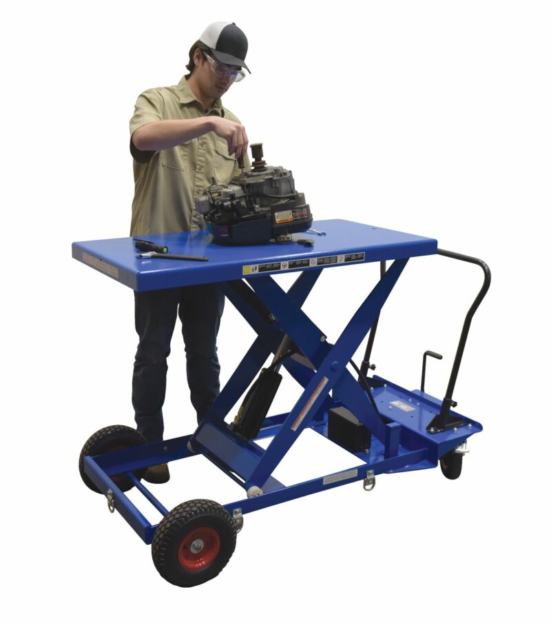 Vestil Cart-Pn-1000 Steel Rough Terrain Elevating Cart - Vestil Cart-Pn-1000 Steel Rough Terrain Elevating Cart - Material Handling