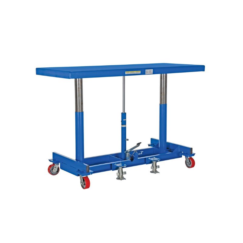 Vestil LDLT-3060 Steel Ergonomic Long Deck Cart
