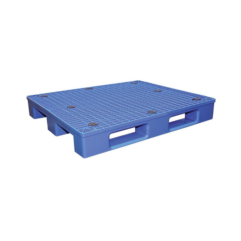 Vestil PLPS-4840 High Density Polyethylene Solid Top Rackable Pallet/Skid