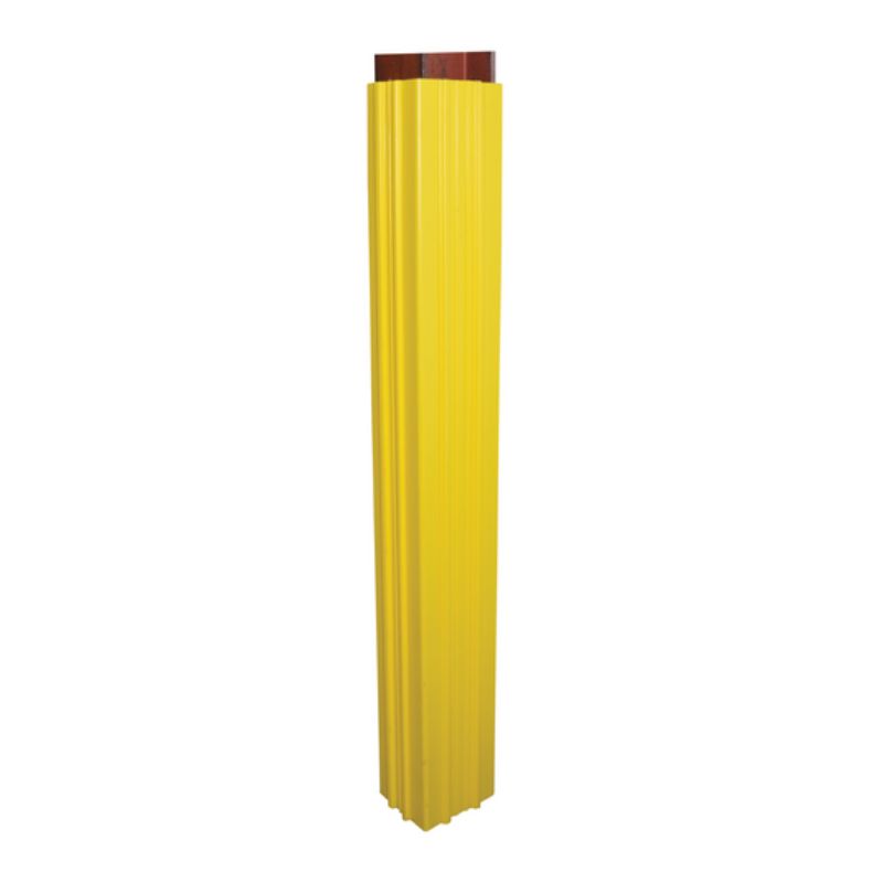 Vestil VCW-YL-11-SQ Polyethylene Thermoplastic Square Column Wrap